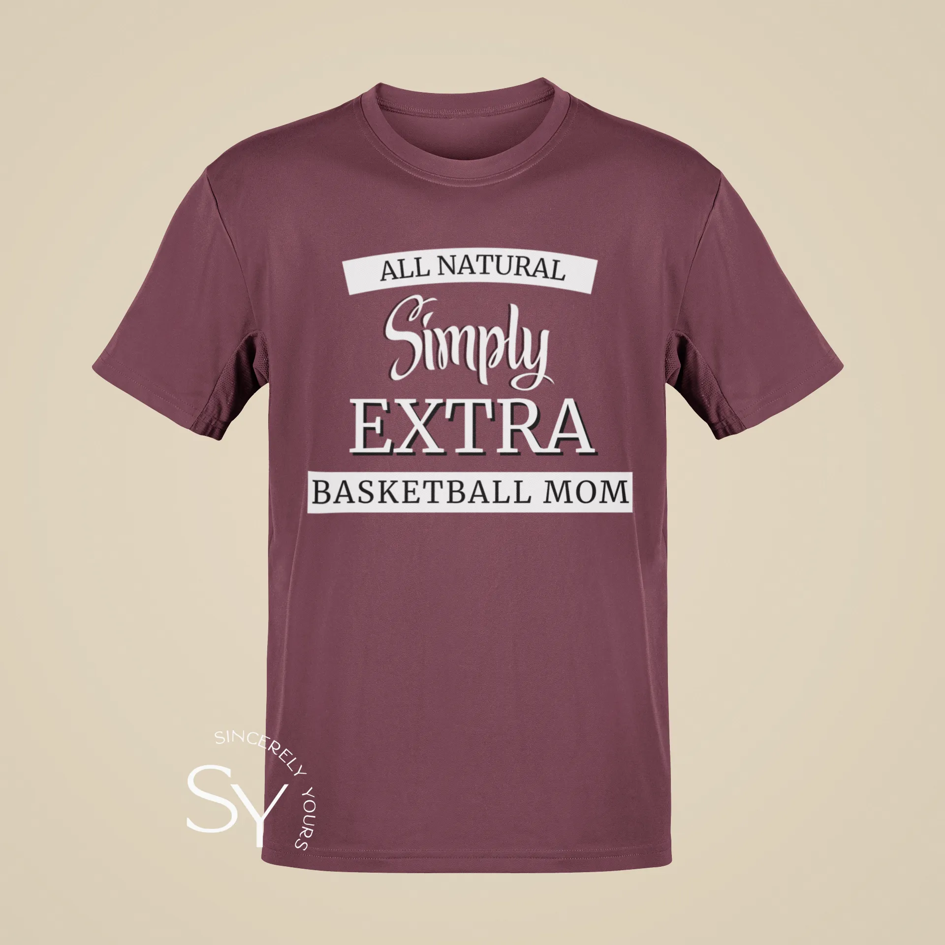 Simply Extra Basketball Mom -  T-Shirt
