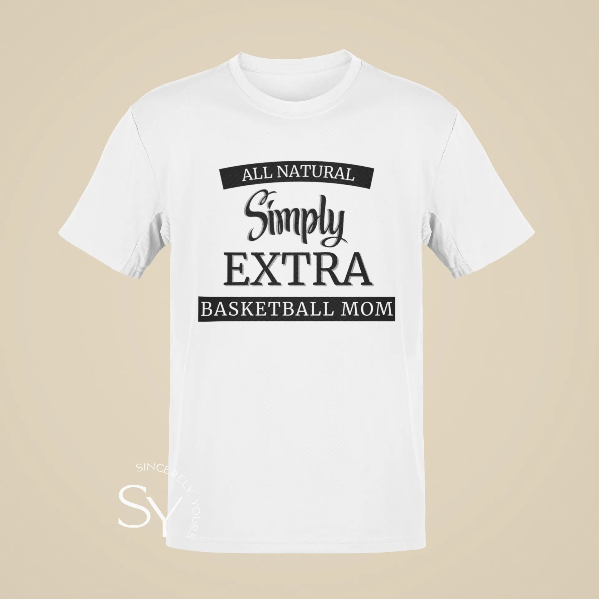 Simply Extra Basketball Mom -  T-Shirt