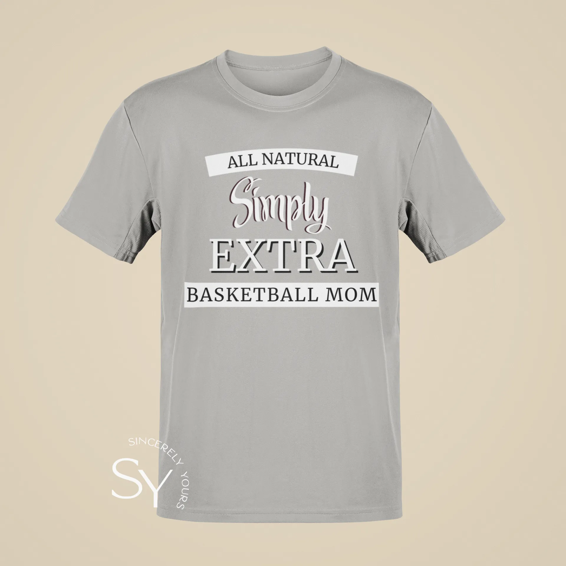 Simply Extra Basketball Mom -  T-Shirt