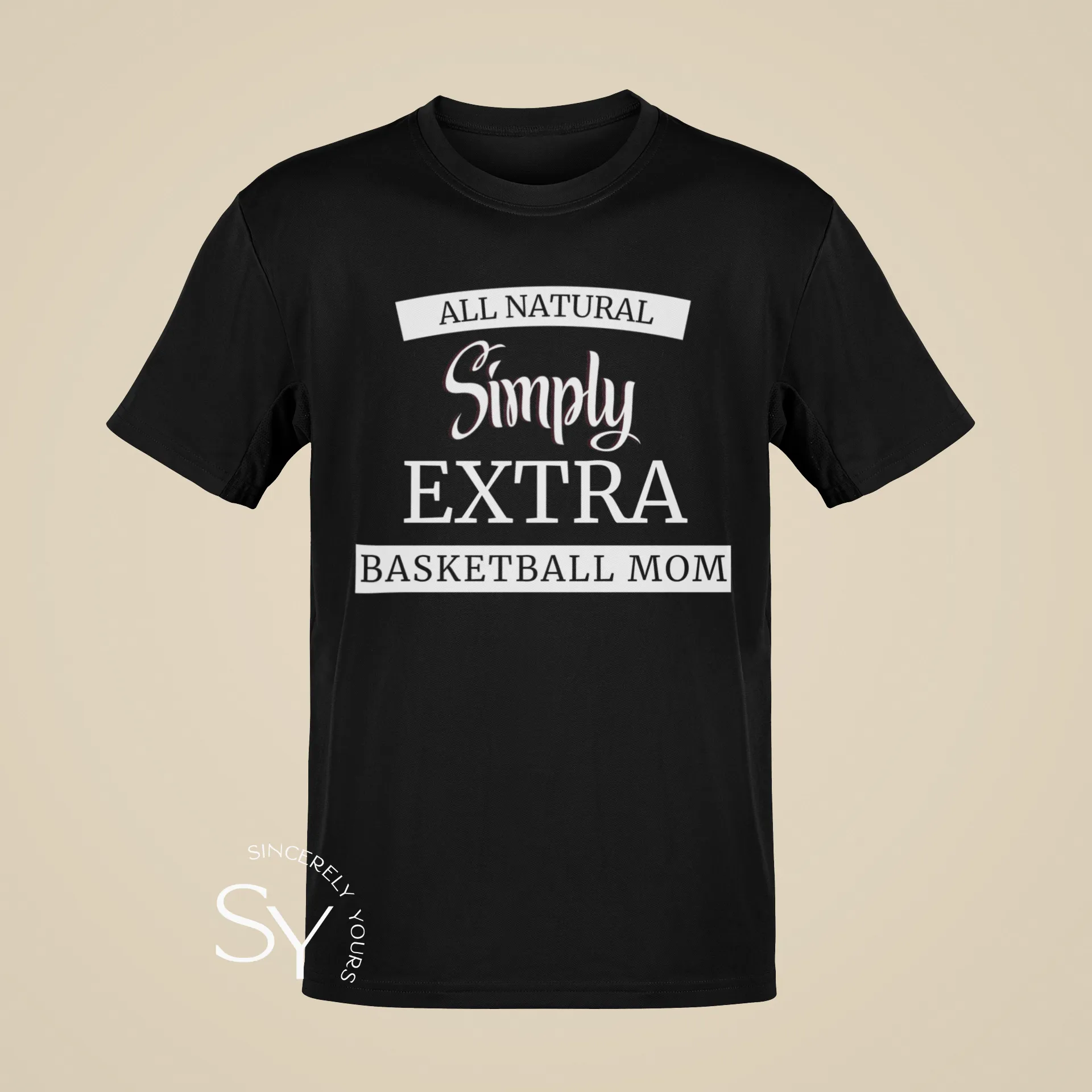 Simply Extra Basketball Mom -  T-Shirt