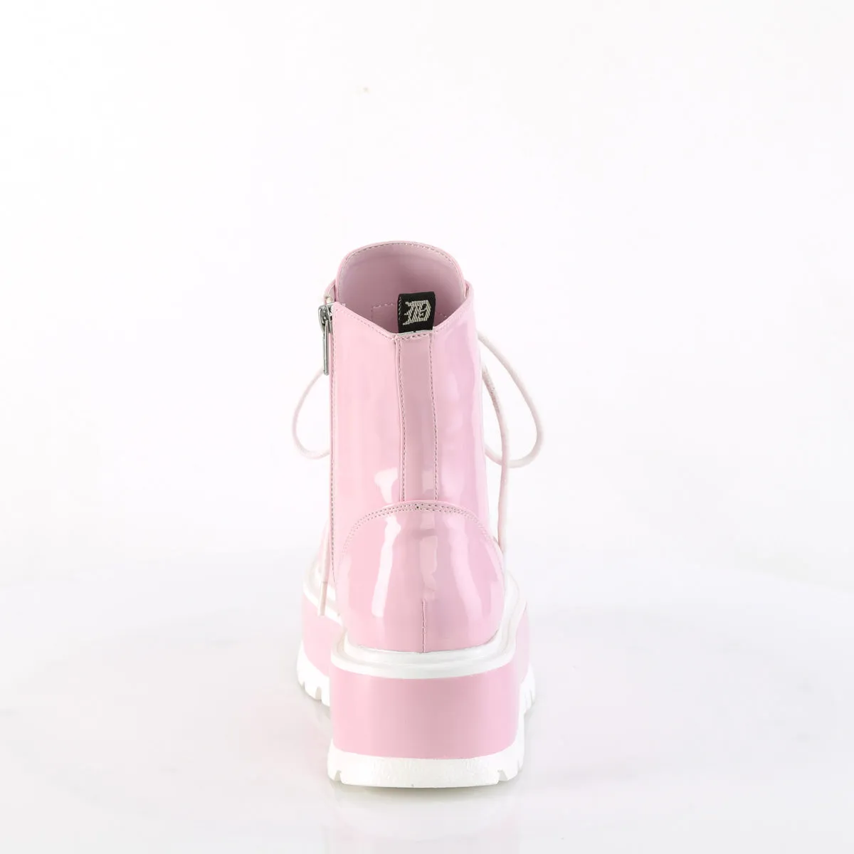 SLACKER-55  Baby Pink Holo Patent