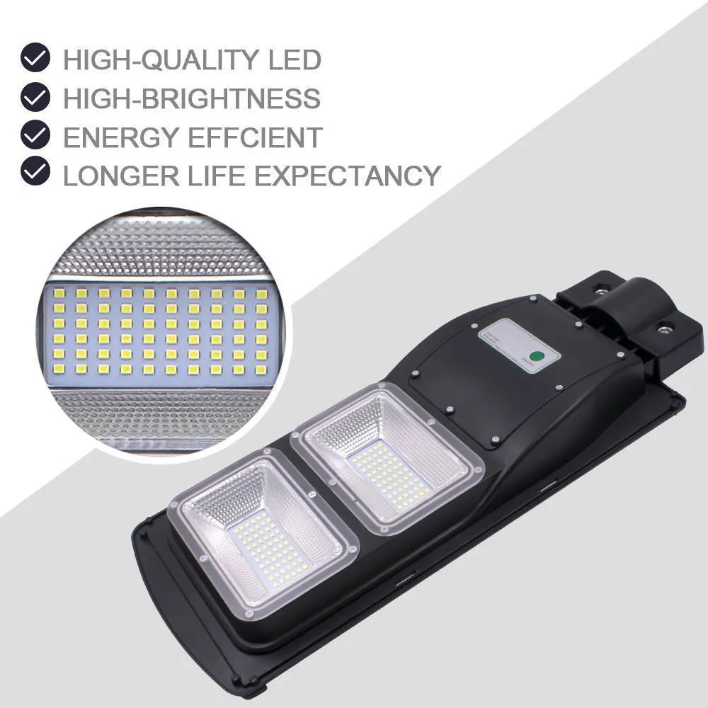 Solar Street Light - 60W High Brightness 6000 Lumens