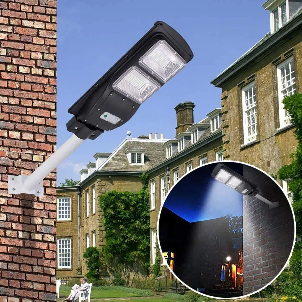 Solar Street Light - 60W High Brightness 6000 Lumens