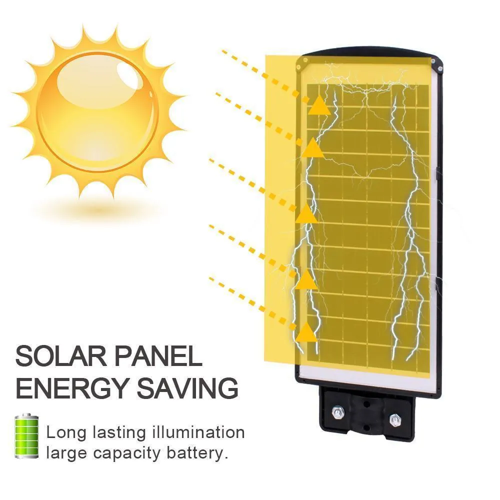 Solar Street Light - 60W High Brightness 6000 Lumens