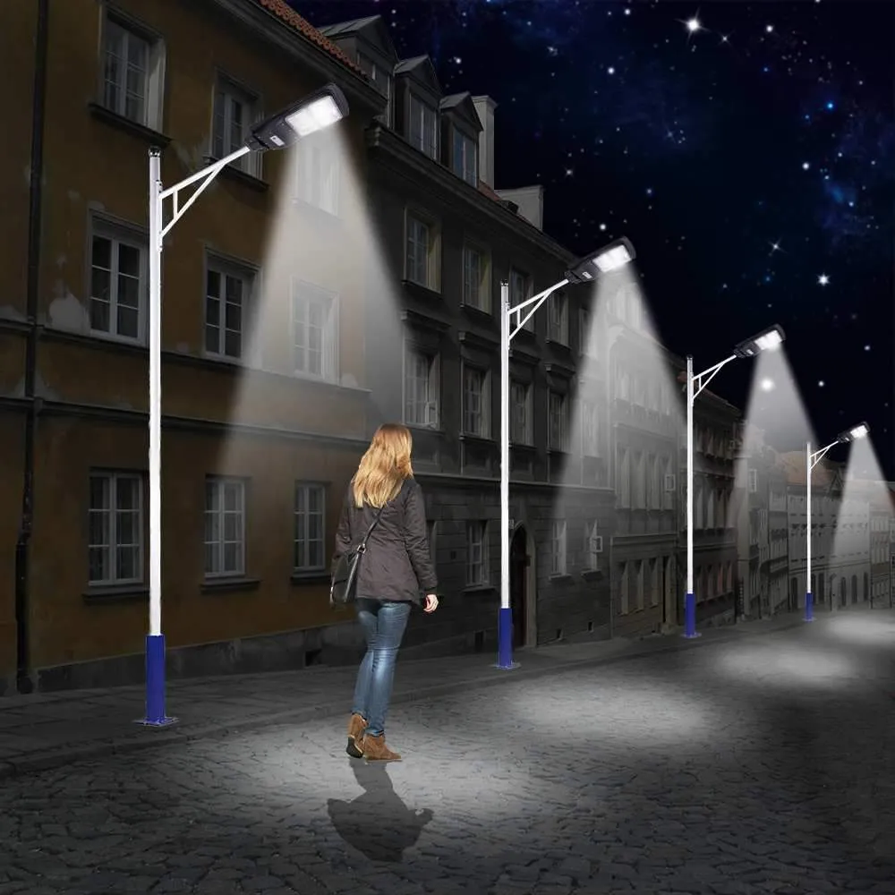 Solar Street Light - 60W High Brightness 6000 Lumens