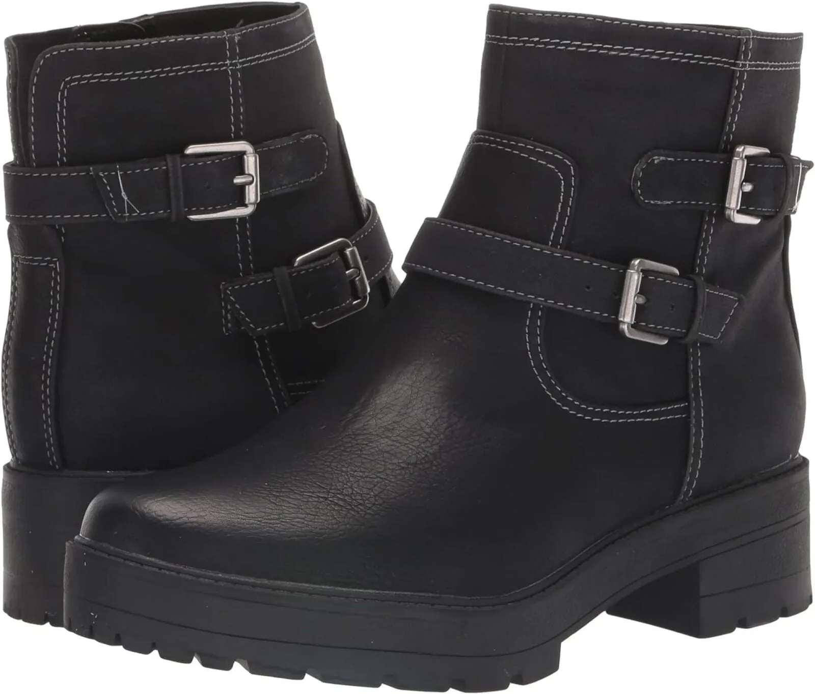 Soul Naturalizer Womens North Ankle Boots H7141S0 Black 8.5M