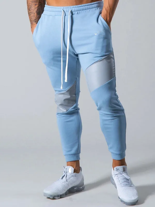 Spliced ??Sports And Leisure Basketball Jogger Pants