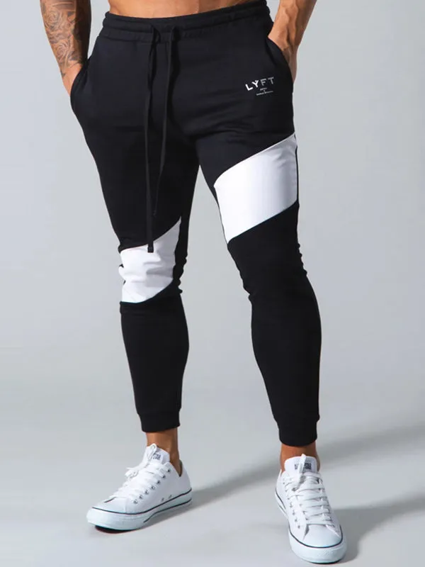 Spliced ??Sports And Leisure Basketball Jogger Pants