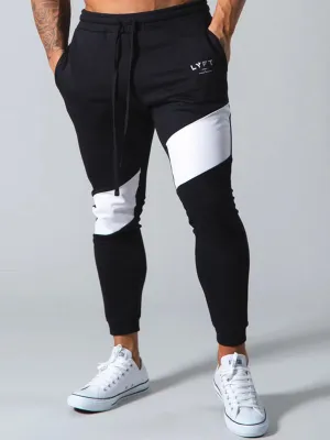 Spliced ??Sports And Leisure Basketball Jogger Pants