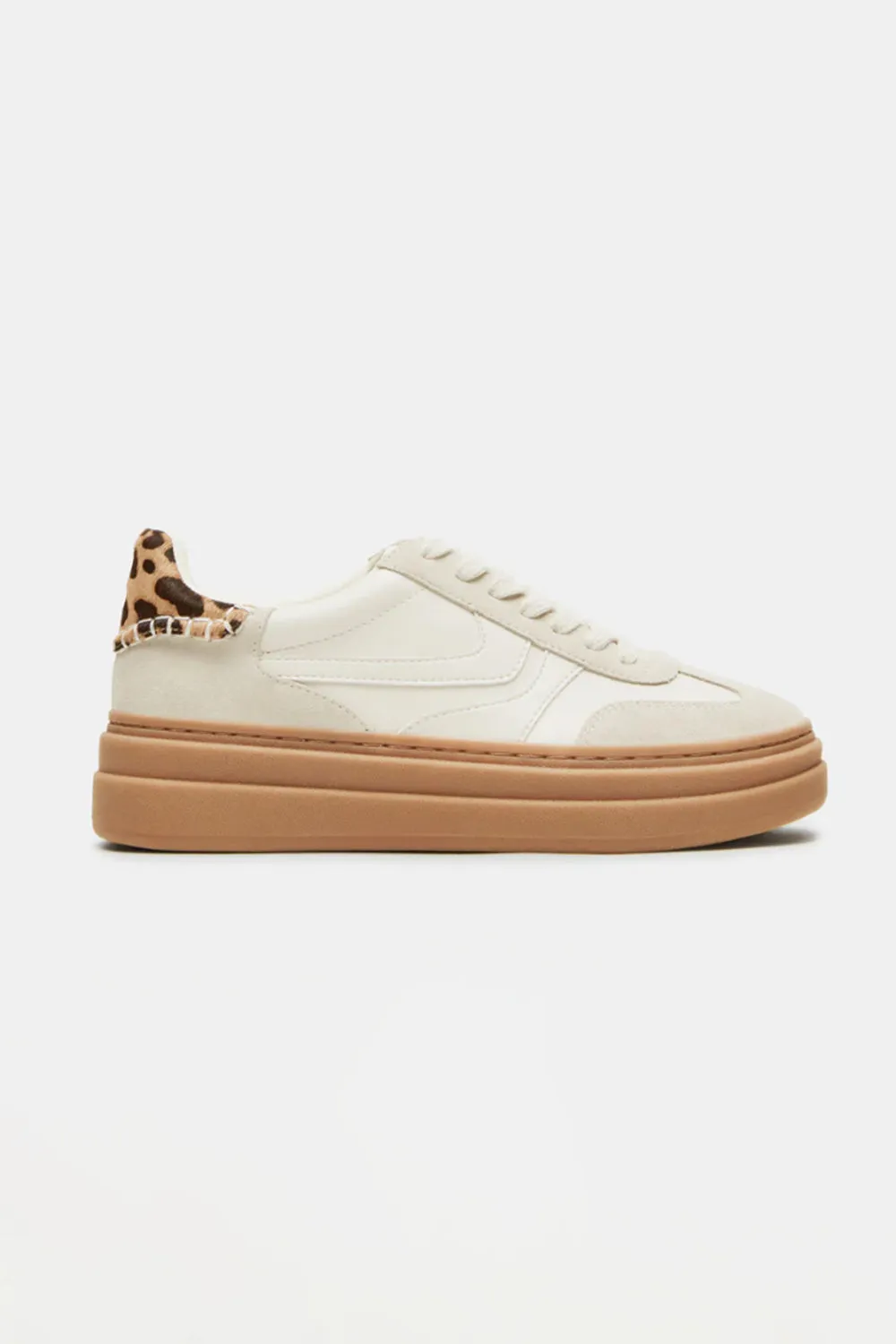 Steve Madden Dodge Sneakers for Women in Bone | DODGE-BONE