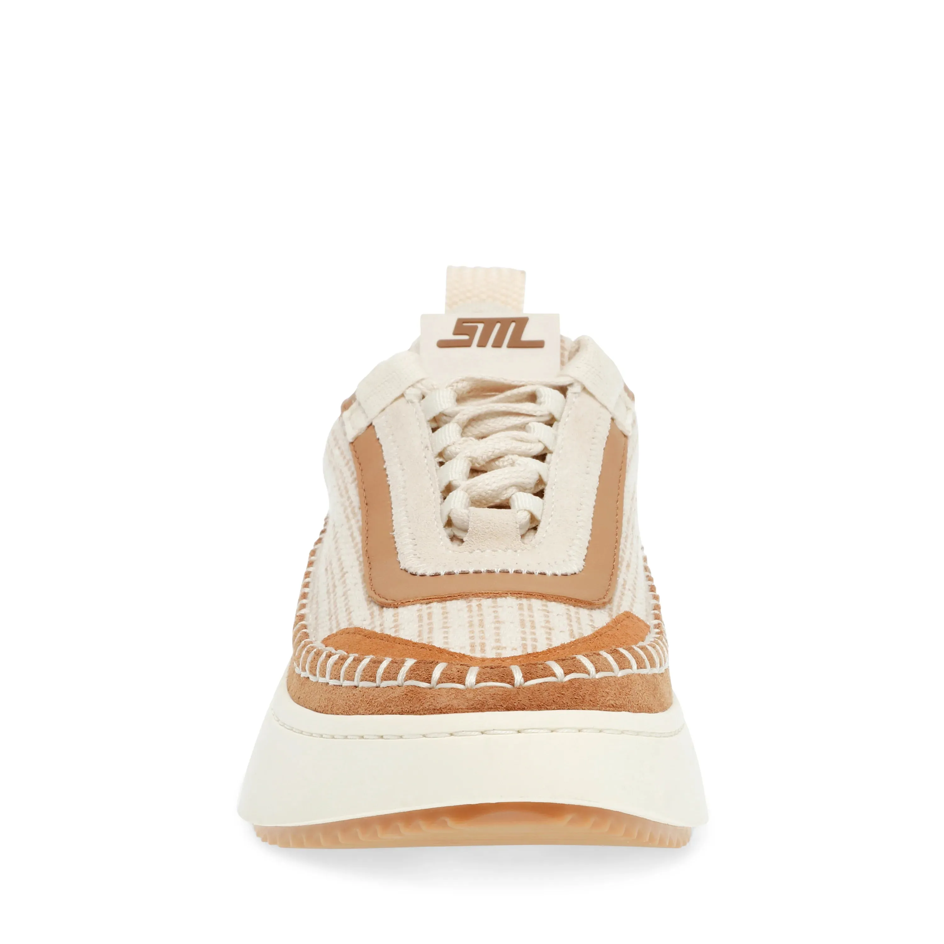 Steve Madden Doubletake sneaker i krem og kamel