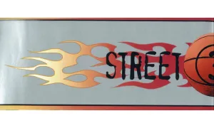 Street Ball Logo BZ9420 Wallpaper Border