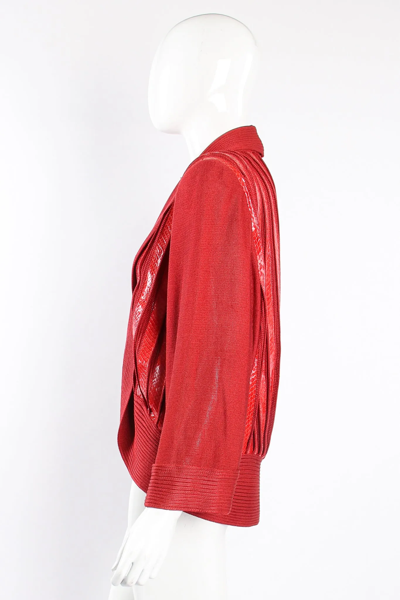 Striped Snake Bolero Jacket