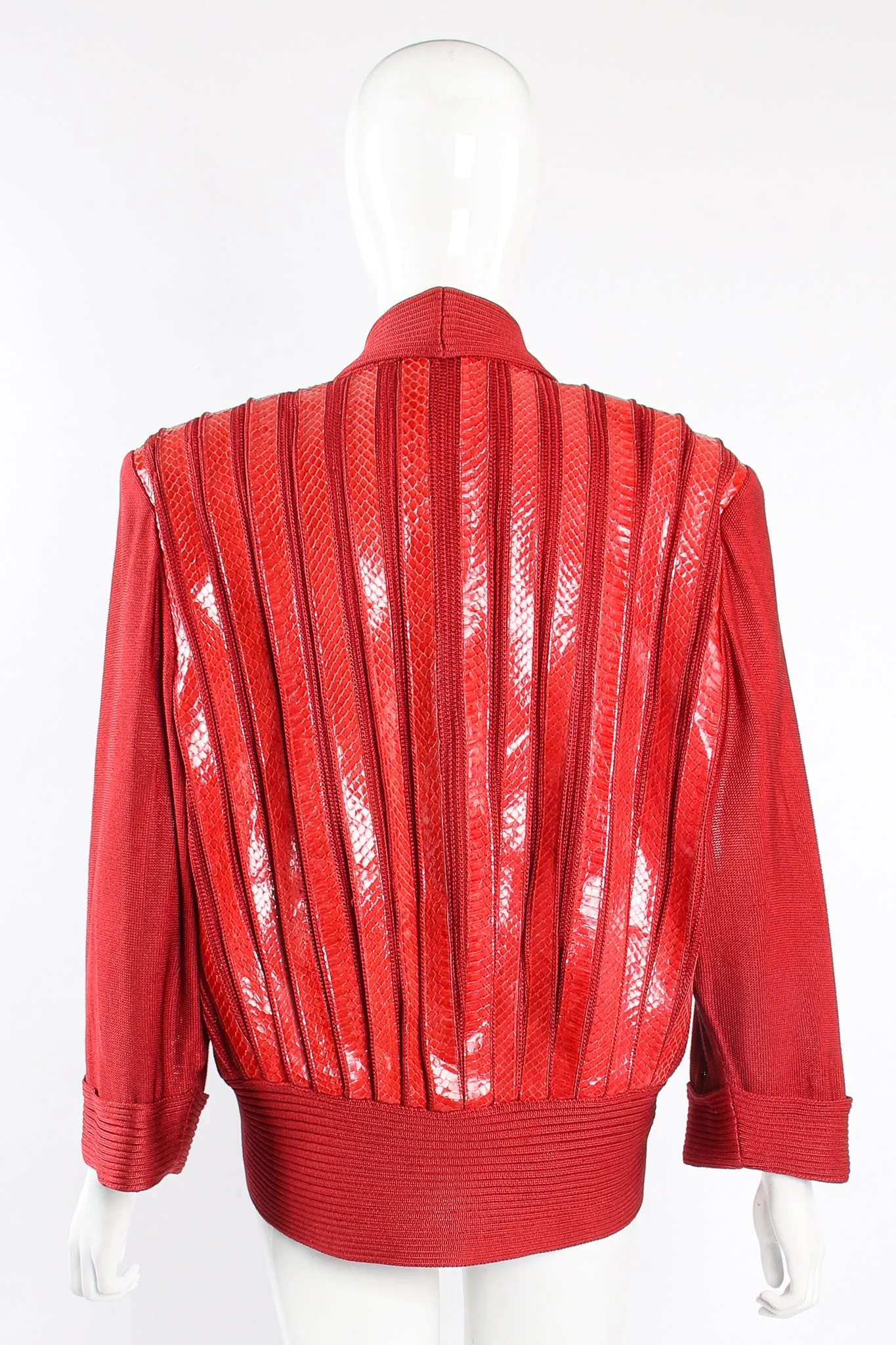 Striped Snake Bolero Jacket