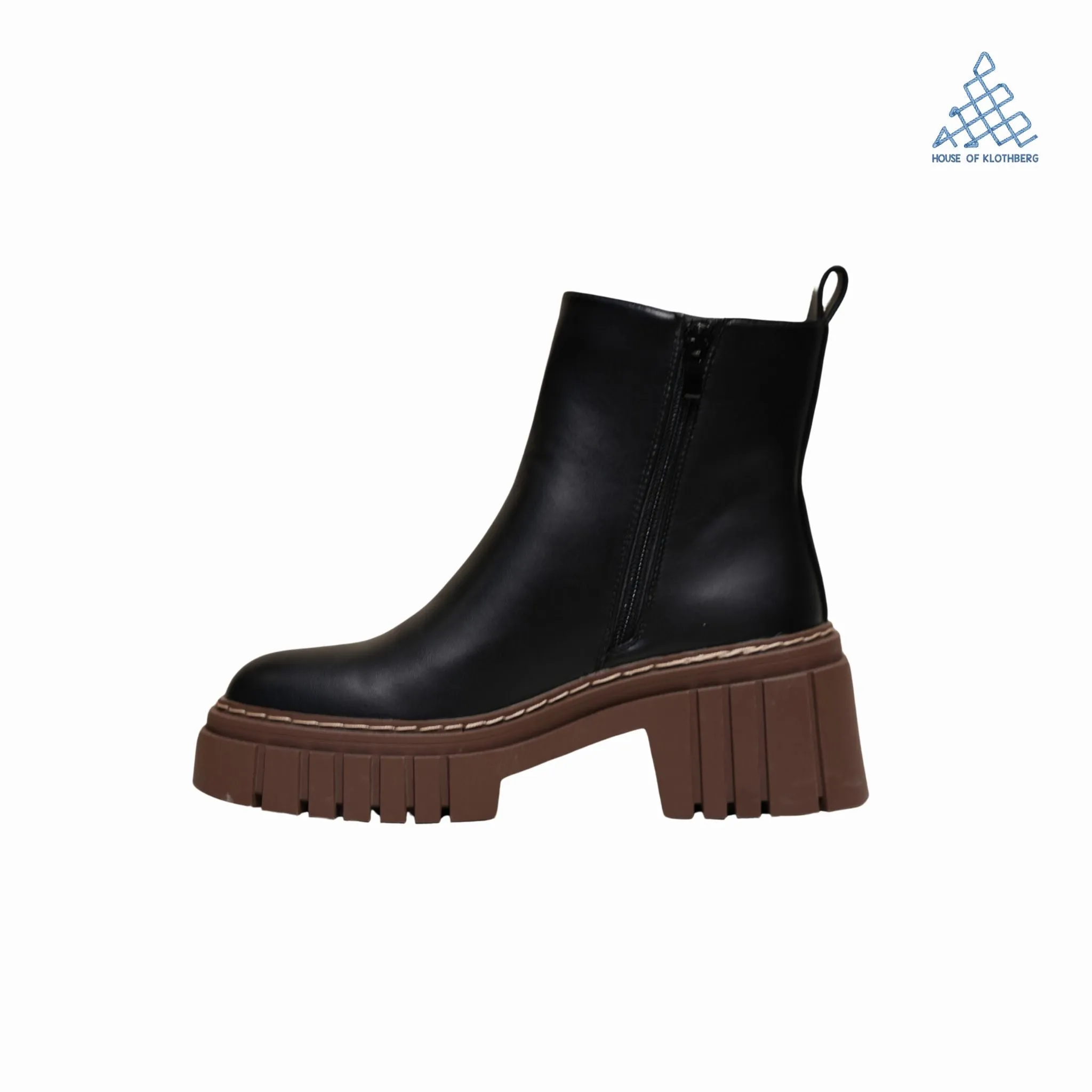 TerraStride Black Chunky Boots
