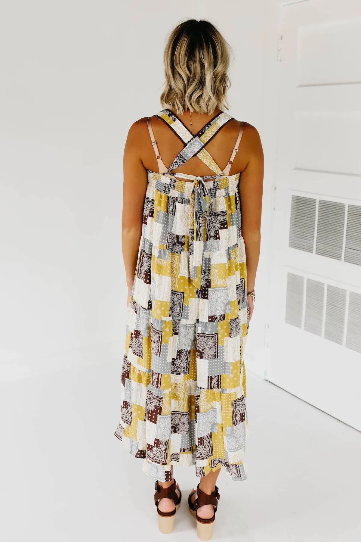 The Cynthia Patchwork Dress