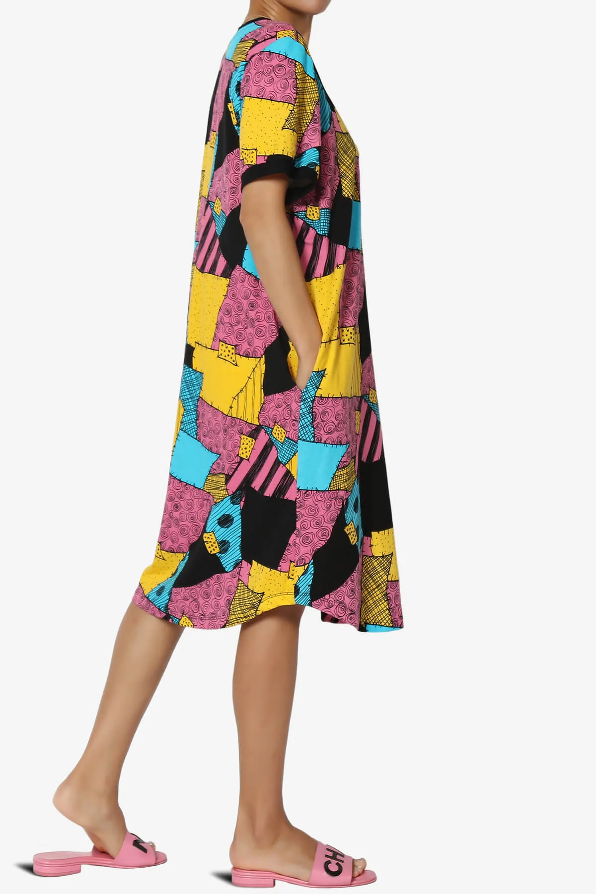 The Nightmare Before Christmas Shally T-Shirt Dress