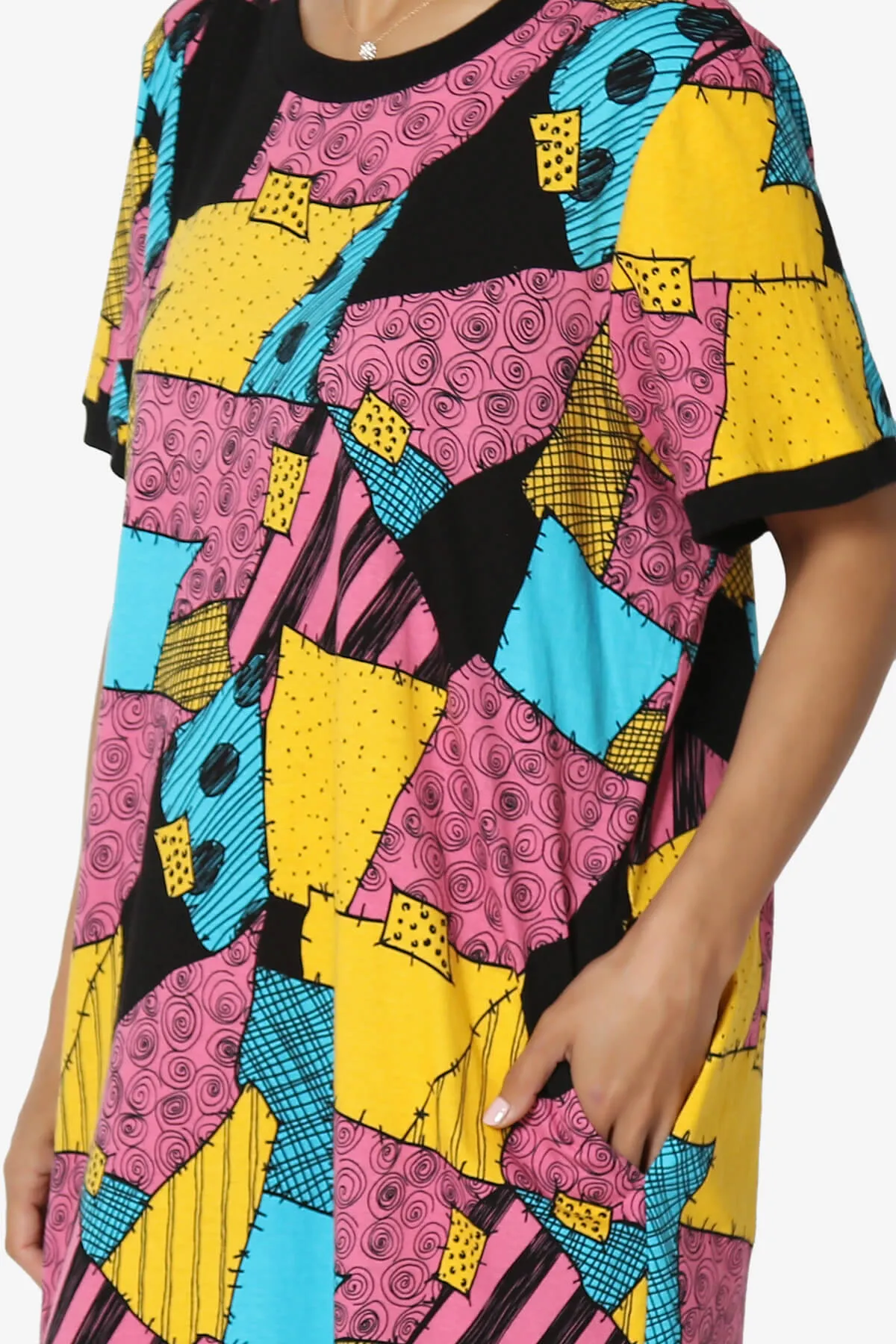 The Nightmare Before Christmas Shally T-Shirt Dress