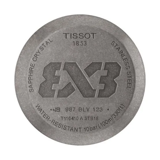 Tissot Watch Gent XL 3x3 Street Basketball 42mm Quartz double strap T116.410.36.067.00