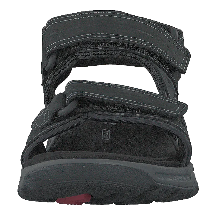 Tt Adjustable Sandal Black