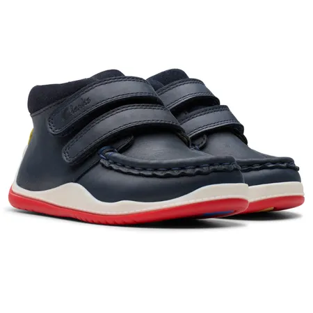 UK 5.5 Navy Noodle Play Boots
