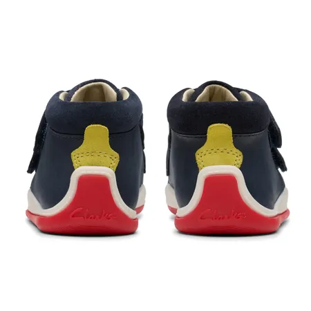 UK 5.5 Navy Noodle Play Boots