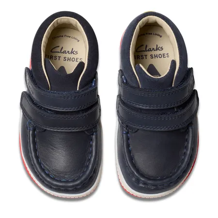 UK 5.5 Navy Noodle Play Boots