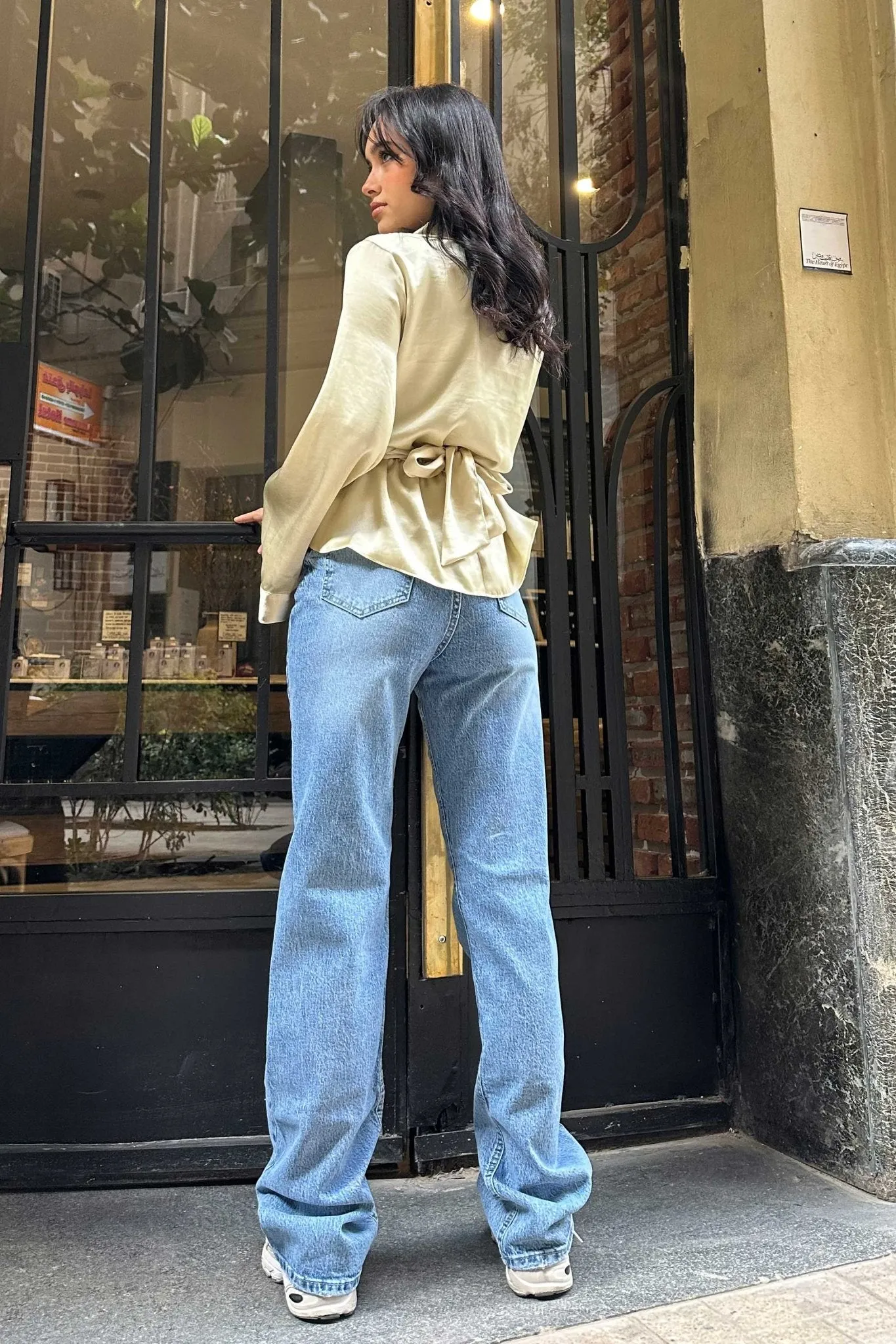 Ultra Comfort - Straight Leg - Soft Light Blue Jeans.