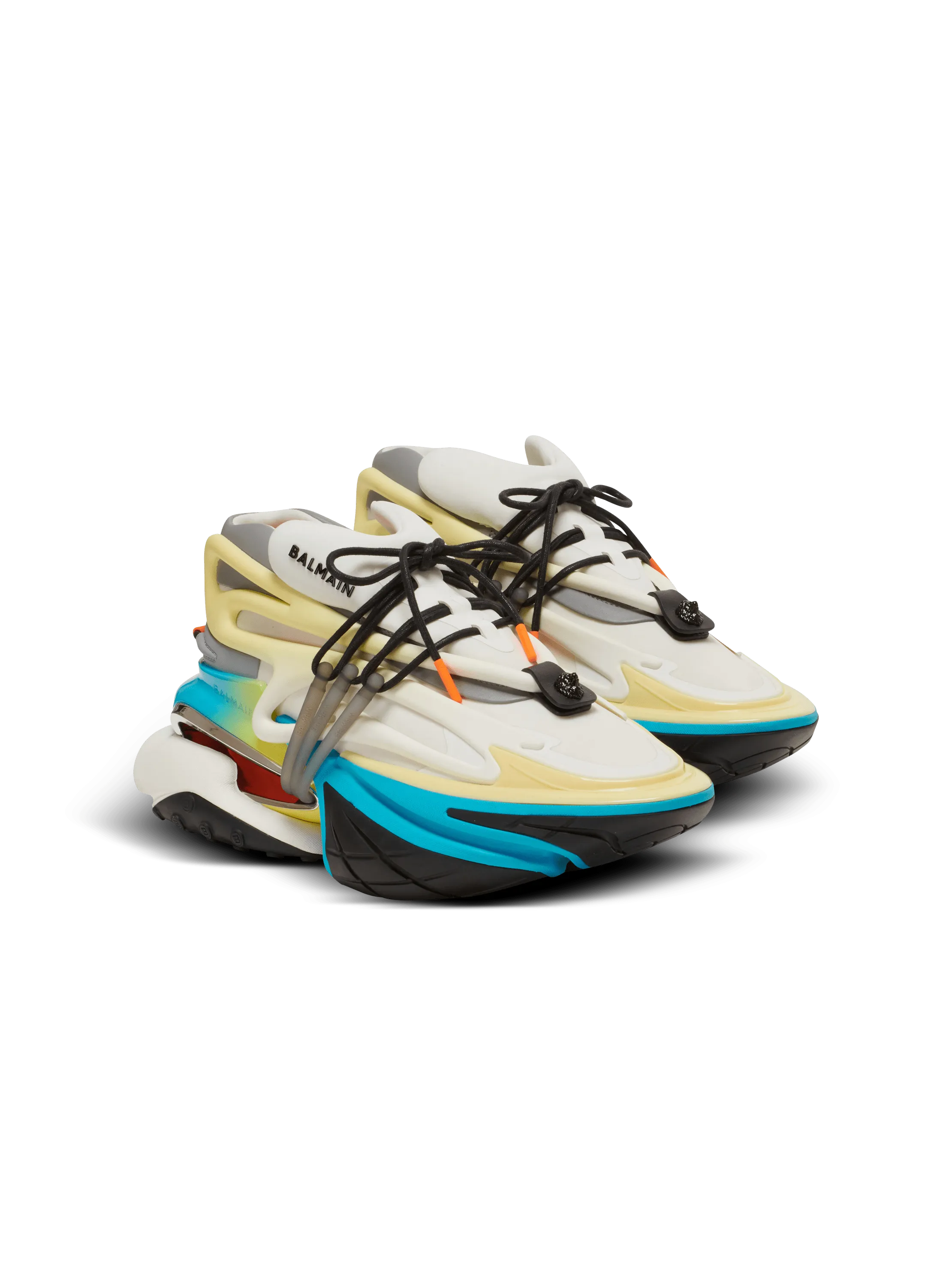 Unicorn Low Trainers In Neoprene And Calfskin