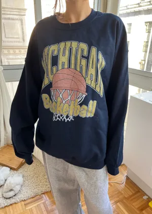 University of Michigan Basketball Sweatshirt