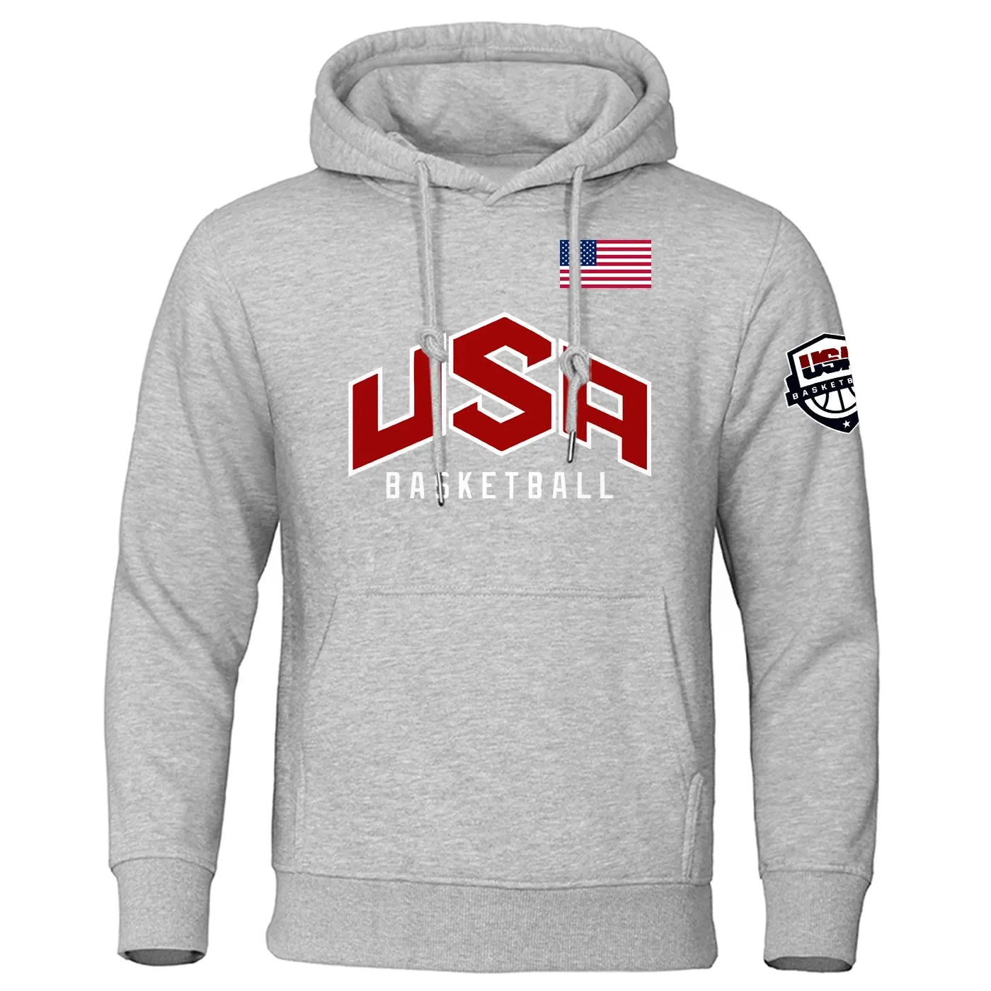 USA Basketball Street Print Men's Sweatshirts