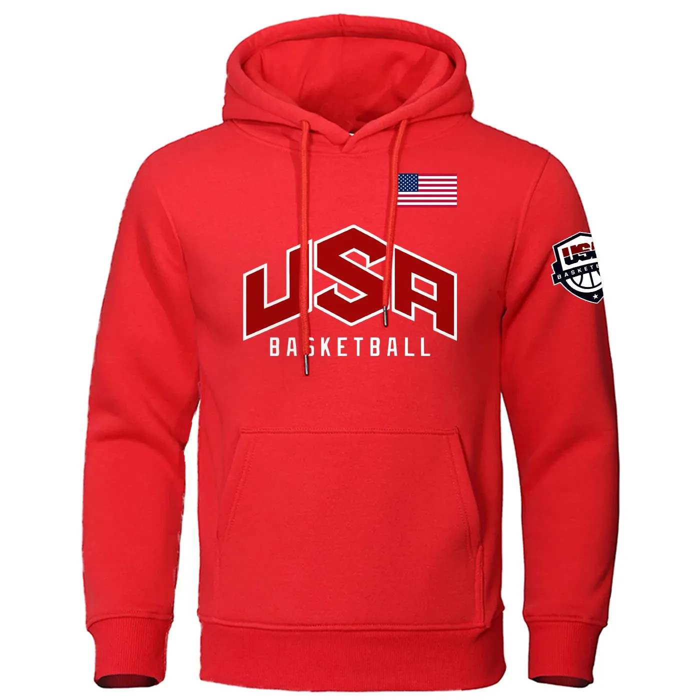 USA Basketball Street Print Men's Sweatshirts