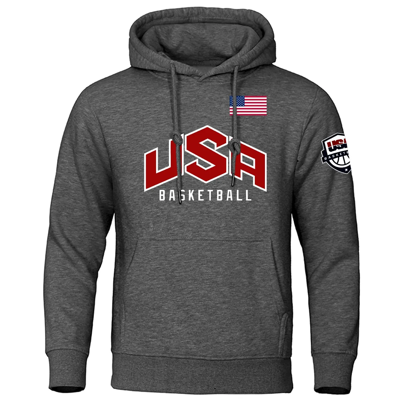 USA Basketball Street Print Men's Sweatshirts