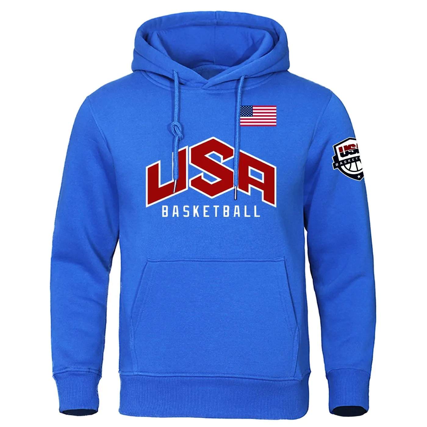 USA Basketball Street Print Men's Sweatshirts