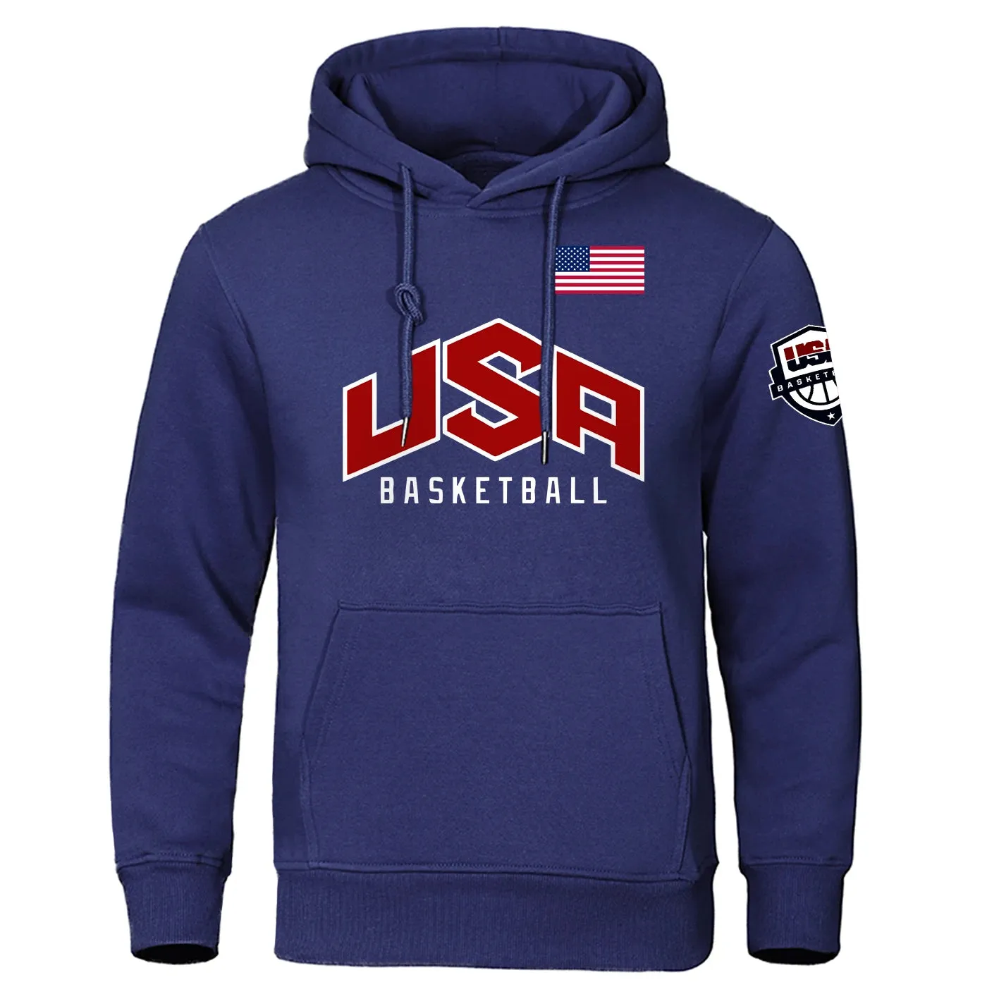 USA Basketball Street Print Men's Sweatshirts