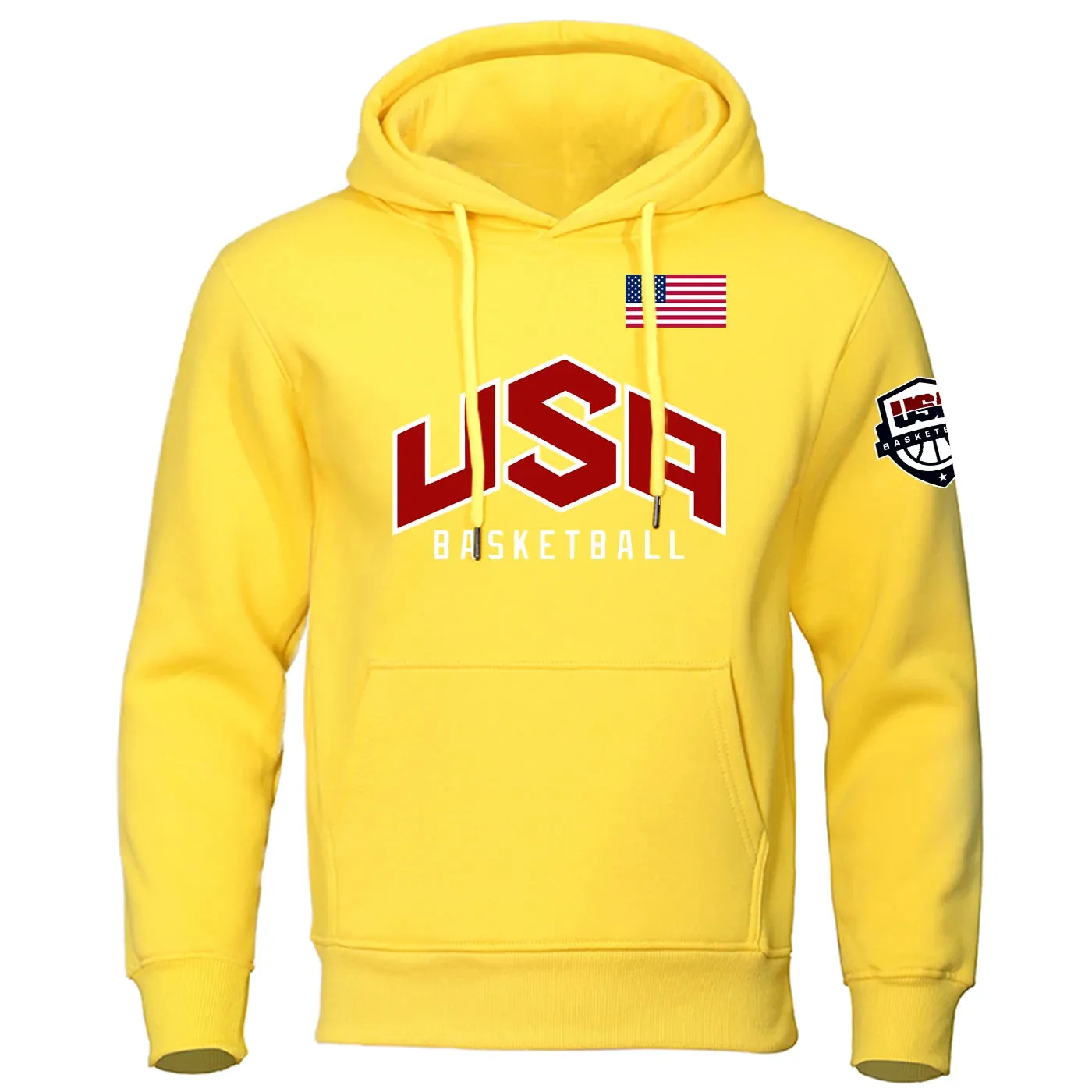 USA Basketball Street Print Men's Sweatshirts