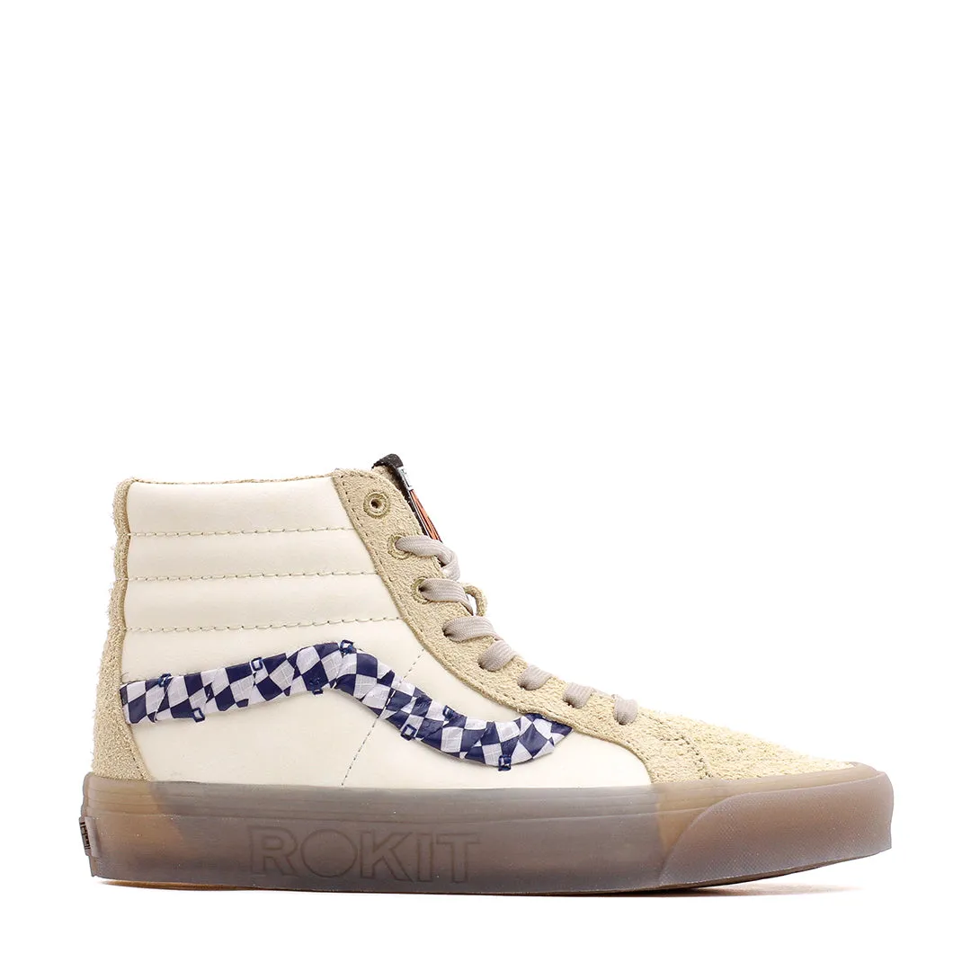 Vans Men UA Sk8-Hi 38 DX Rokit Translucent Pebble VN0000SQBKV