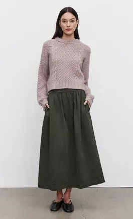 Velvet Sophia Skirt - Ivy