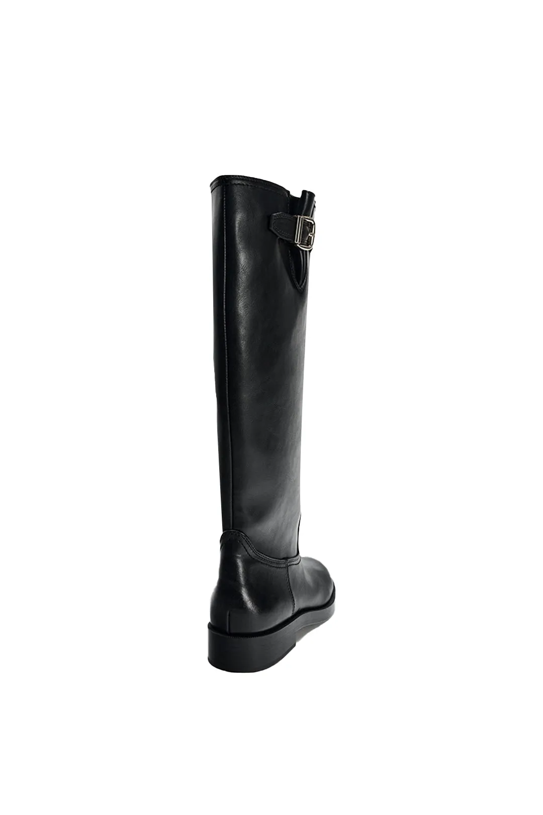 Venetia - Classic Chunky Heel Elegance Woman's Mid Calf Boots