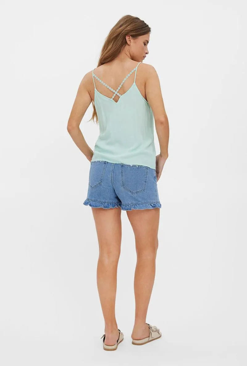 VERO MODA TIKA VNECK SINGLET TOP