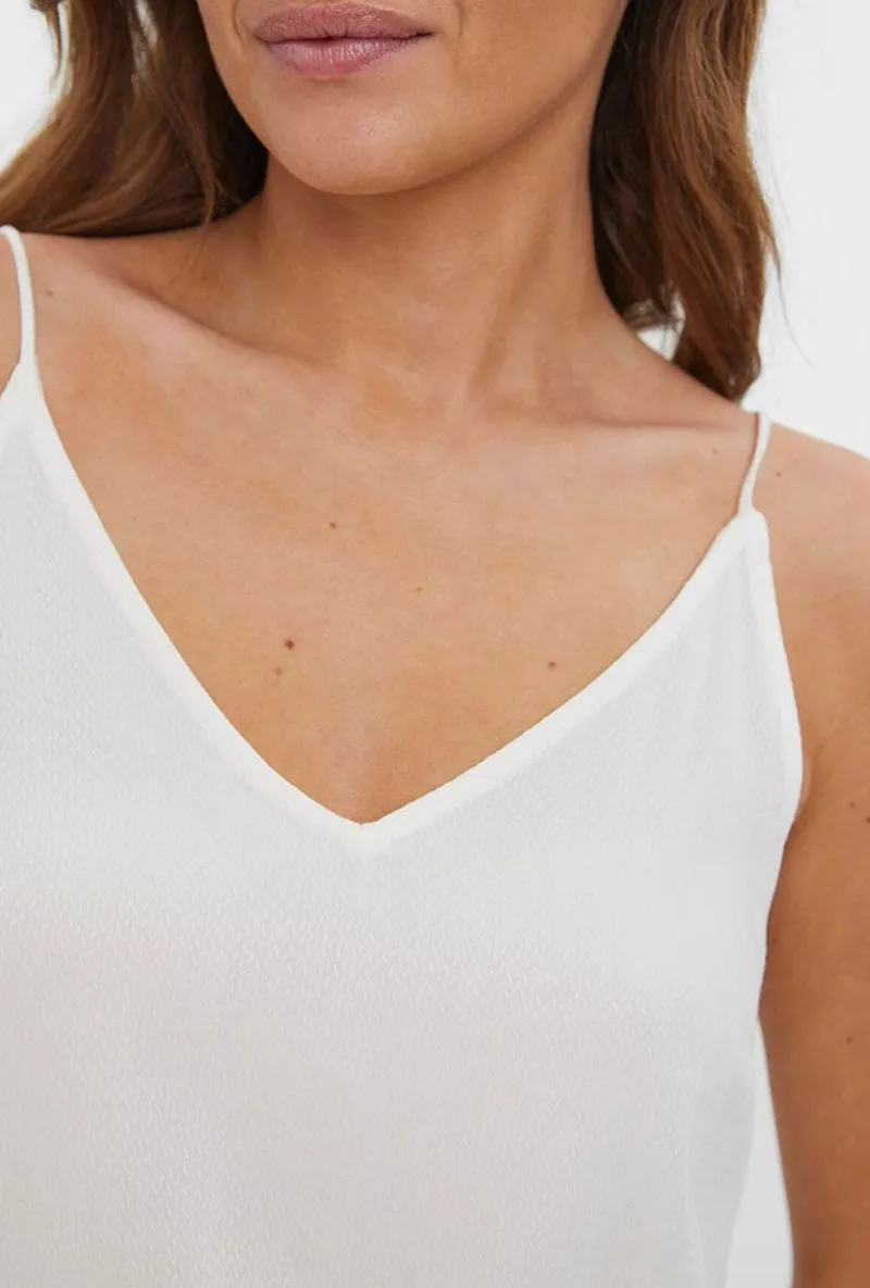 VERO MODA TIKA VNECK SINGLET TOP