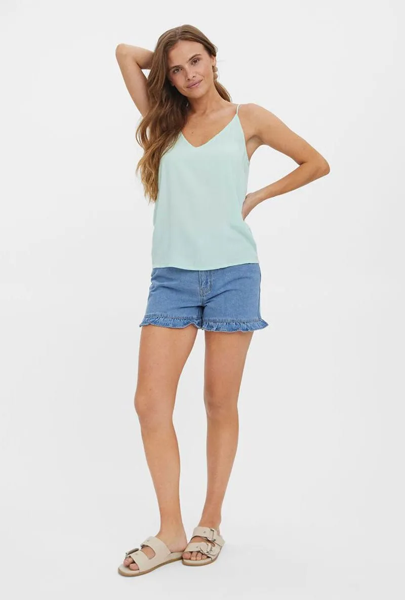 VERO MODA TIKA VNECK SINGLET TOP