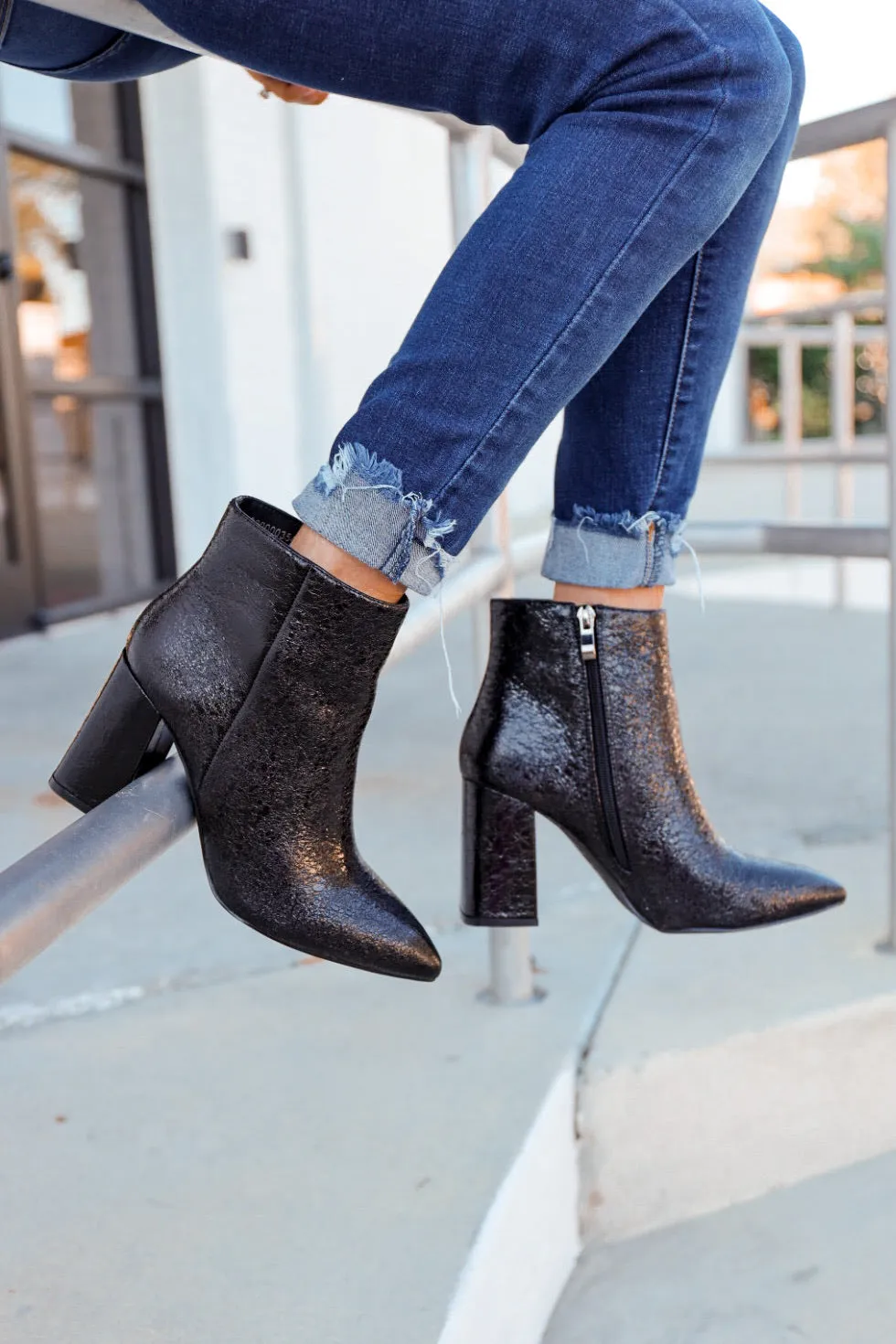 Veronica Ankle Boots by ShuShop - Black