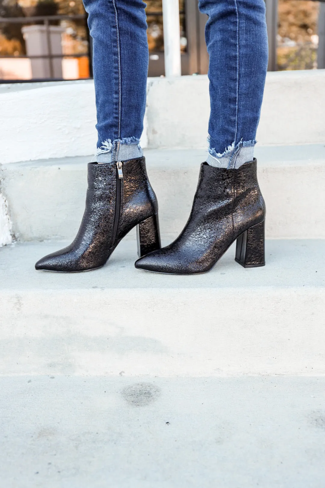 Veronica Ankle Boots by ShuShop - Black