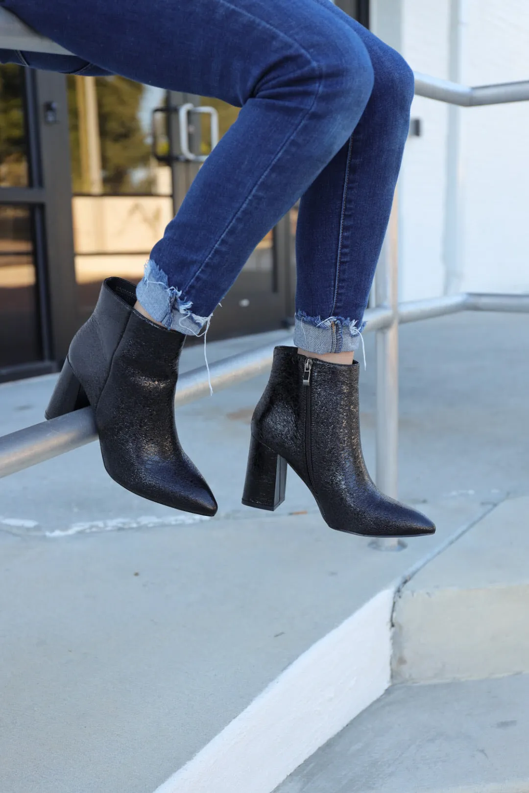 Veronica Ankle Boots by ShuShop - Black