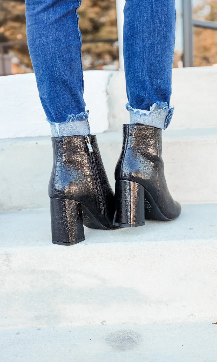 Veronica Ankle Boots by ShuShop - Black