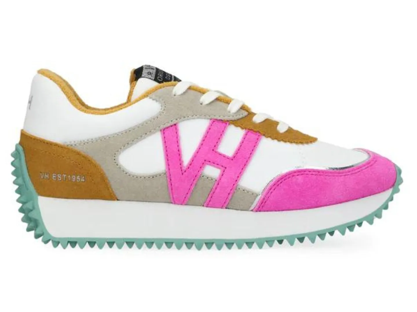 Vintage Havana: Cosmic in Mustard/Neon Pink