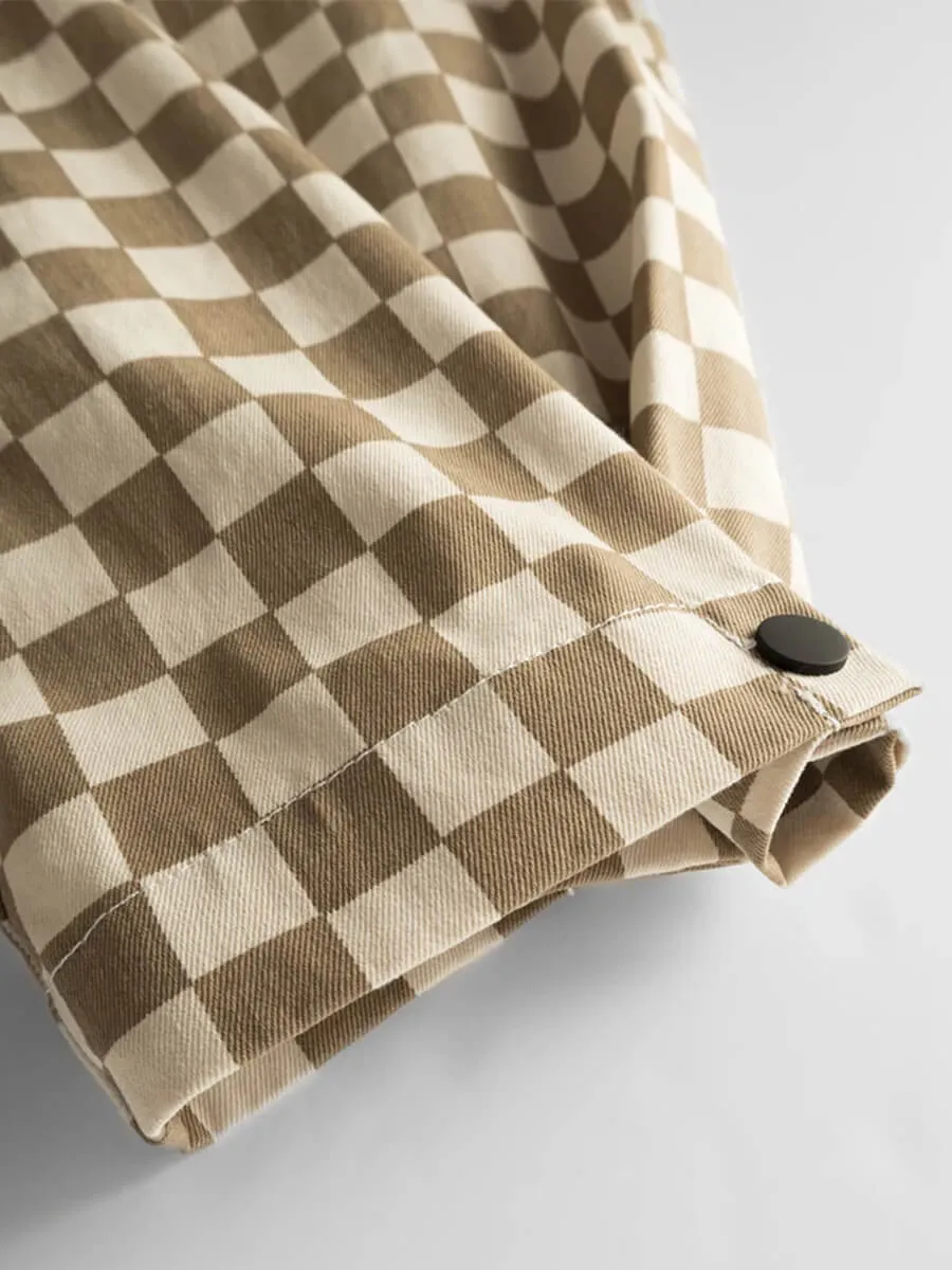 Viper Trousers - Brown Checked