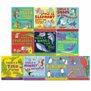 What If Series Hilarious Scenes Brings Animals Facts To Life 10 Books Collection Set