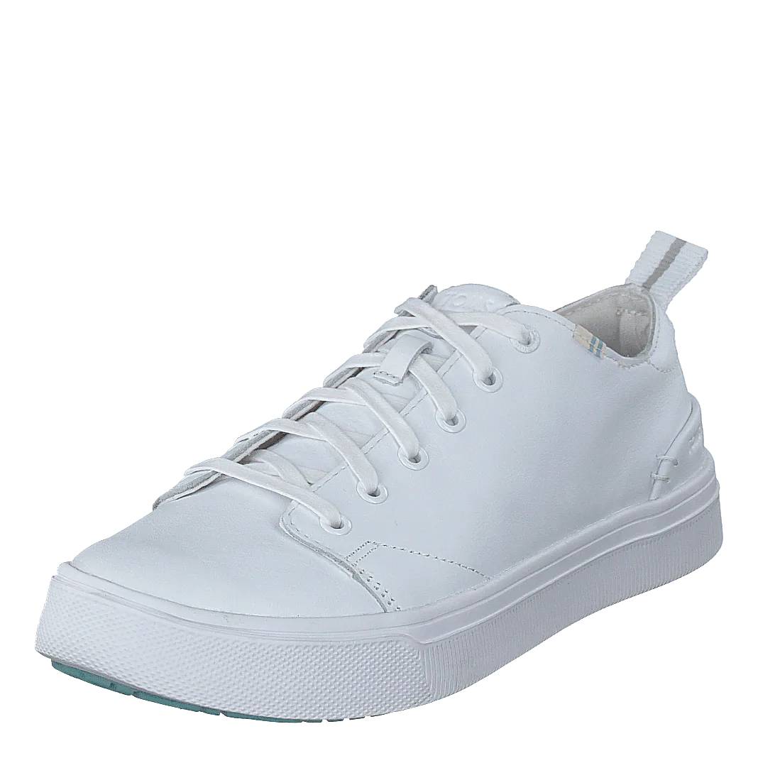 White Leather Mn Trvlo Sneak S 0 White